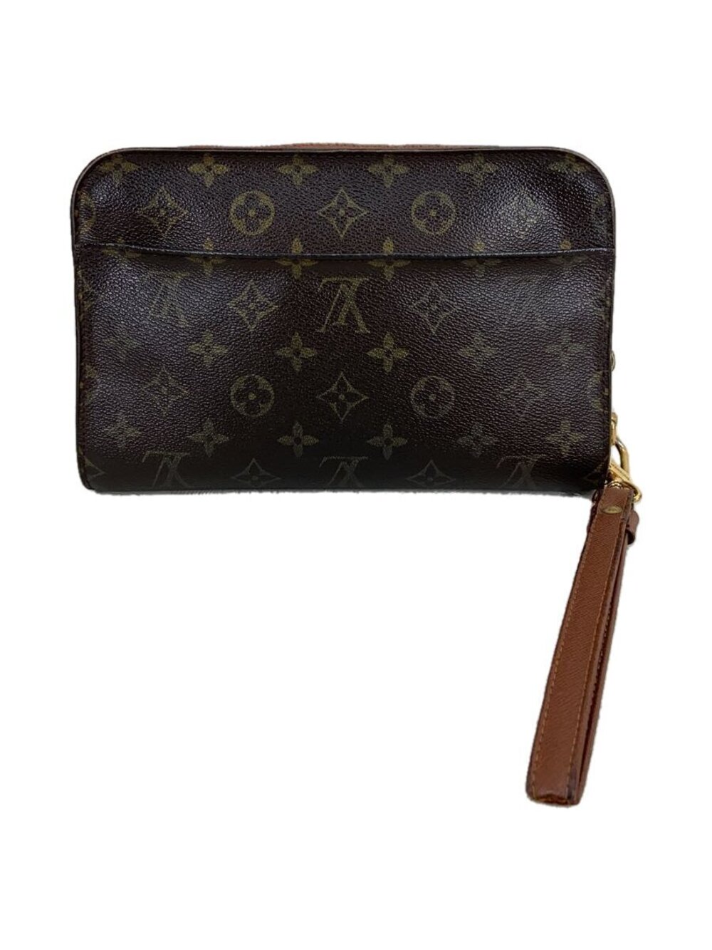 LOUIS VUITTON Orsay Monogram Canvas Brown